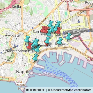 Mappa Piazzetta Oronzo de Donno, 80122 Napoli NA, Italia (0.724)