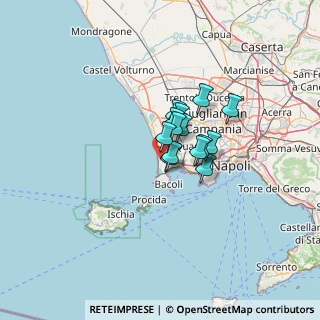 Mappa SP 164, 80078 Pozzuoli NA, Italia (7.55429)