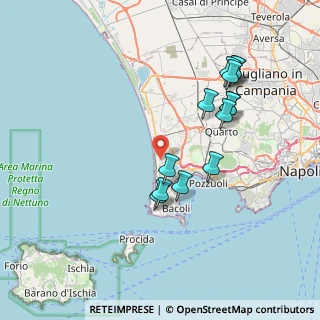 Mappa SP 164, 80078 Pozzuoli NA, Italia (7.91154)