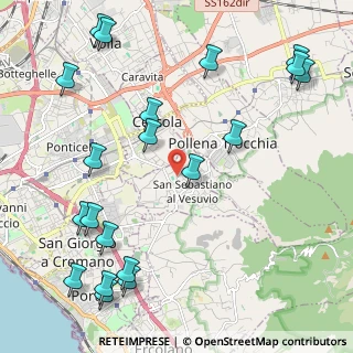 Mappa Via Giovanni Cozzolino, 80040 San Sebastiano Al Vesuvio NA, Italia (3.011)