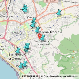 Mappa Via Giovanni Cozzolino, 80040 San Sebastiano Al Vesuvio NA, Italia (2.53846)