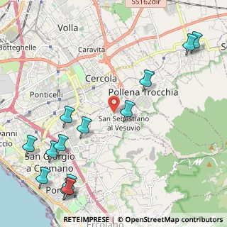 Mappa Via Giovanni Cozzolino, 80040 San Sebastiano Al Vesuvio NA, Italia (3.09231)