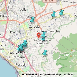 Mappa Via Giovanni Cozzolino, 80040 San Sebastiano Al Vesuvio NA, Italia (2.28667)