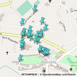 Mappa Via Francesco de Sanctis, 83048 Montella AV, Italia (0.0963)