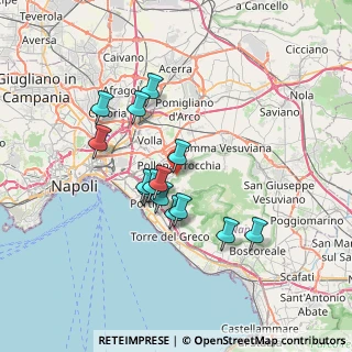 Mappa Via Vesuvio, 80040 San Sebastiano Al Vesuvio NA, Italia (6.22286)