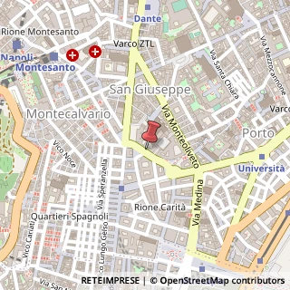 Mappa Via Cesare Battisti, 15, 80134 Napoli, Napoli (Campania)