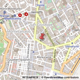 Mappa Via Battisti Cesare, 19, 80134 Napoli, Napoli (Campania)