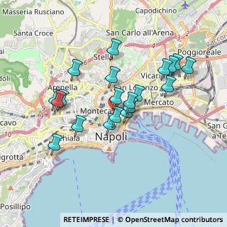 Mappa Piazza Carità, 80132 Napoli NA, Italia (1.7445)