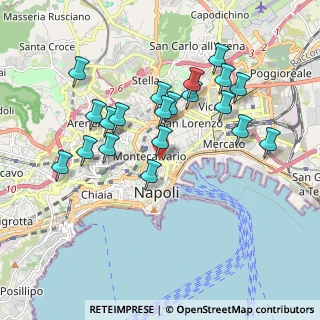 Mappa Piazza Carità, 80132 Napoli NA, Italia (1.9525)