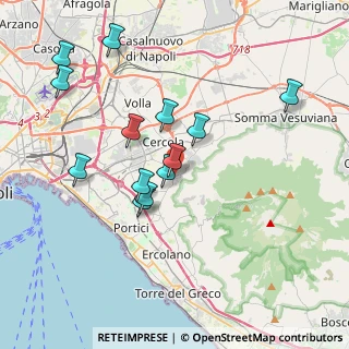Mappa , 80040 San Sebastiano Al Vesuvio NA, Italia (3.95077)