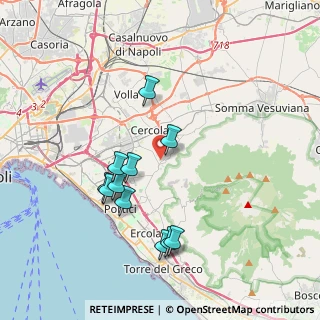 Mappa , 80040 San Sebastiano Al Vesuvio NA, Italia (3.84182)