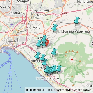 Mappa , 80040 San Sebastiano Al Vesuvio NA, Italia (4.02357)