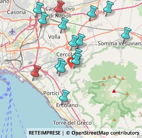 Mappa , 80040 San Sebastiano Al Vesuvio NA, Italia (4.14333)