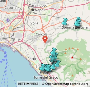 Mappa , 80040 San Sebastiano Al Vesuvio NA, Italia (5.0825)