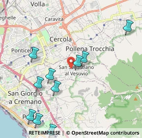 Mappa , 80040 San Sebastiano Al Vesuvio NA, Italia (2.76455)