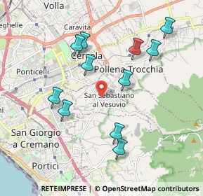 Mappa , 80040 San Sebastiano Al Vesuvio NA, Italia (2.06818)