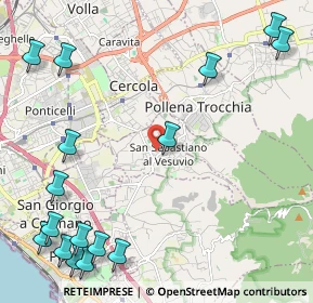 Mappa , 80040 San Sebastiano Al Vesuvio NA, Italia (3.38313)