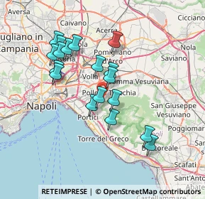 Mappa , 80040 San Sebastiano Al Vesuvio NA, Italia (7.00556)
