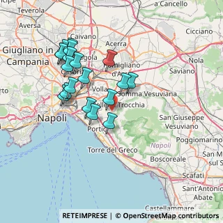 Mappa , 80040 San Sebastiano Al Vesuvio NA, Italia (7.56263)