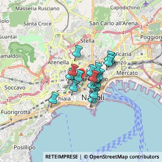 Mappa Largo S. Martino, 80129 Napoli NA, Italia (1.09333)