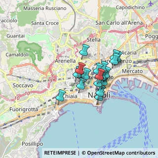 Mappa Via Raffaele Morghen, 80129 Napoli, Italia (1.29722)
