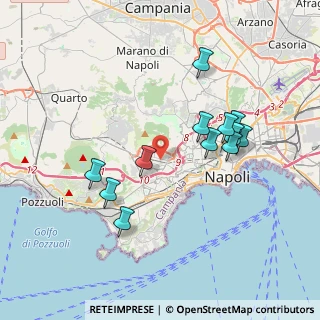 Mappa Via Nicolò Garzilli, 80126 Napoli NA, Italia (3.79667)