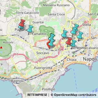 Mappa Via Nicolò Garzilli, 80126 Napoli NA, Italia (1.95167)