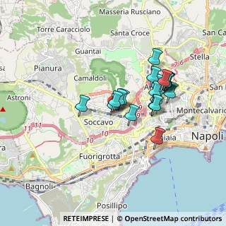 Mappa Via Nicolò Garzilli, 80126 Napoli NA, Italia (1.50421)
