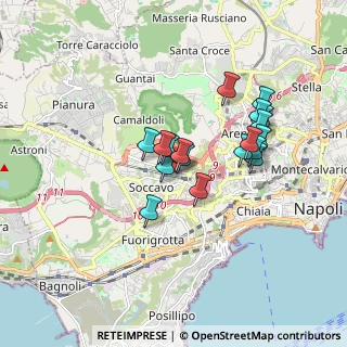 Mappa Via Nicolò Garzilli, 80126 Napoli NA, Italia (1.495)