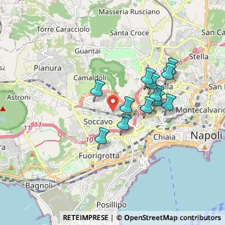 Mappa Via Nicolò Garzilli, 80126 Napoli NA, Italia (1.59667)