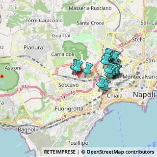 Mappa Via Nicolò Garzilli, 80126 Napoli NA, Italia (1.5335)