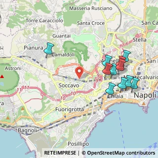 Mappa Via Nicolò Garzilli, 80126 Napoli NA, Italia (2.28182)
