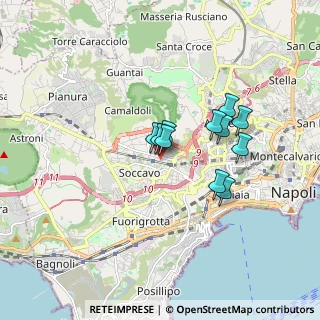 Mappa Via Nicolò Garzilli, 80126 Napoli NA, Italia (1.35091)