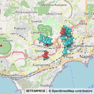 Mappa Via Nicolò Garzilli, 80126 Napoli NA, Italia (1.50235)