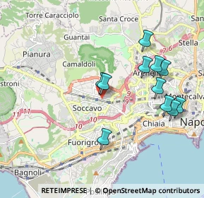 Mappa Via Nicolò Garzilli, 80126 Napoli NA, Italia (2.03091)