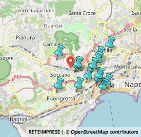 Mappa Via Nicolò Garzilli, 80126 Napoli NA, Italia (1.52)