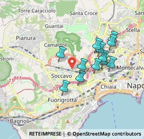 Mappa Via Nicolò Garzilli, 80126 Napoli NA, Italia (1.59667)