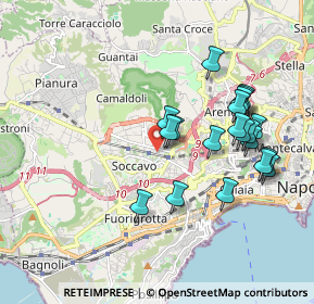 Mappa Via Nicolò Garzilli, 80126 Napoli NA, Italia (1.971)