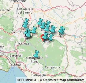 Mappa SP164, 83048 Montella AV, Italia (9.875)