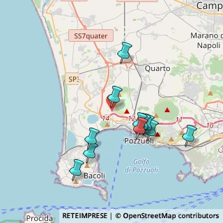 Mappa Via Marco Aurelio, 80078 Pozzuoli NA, Italia (3.87182)