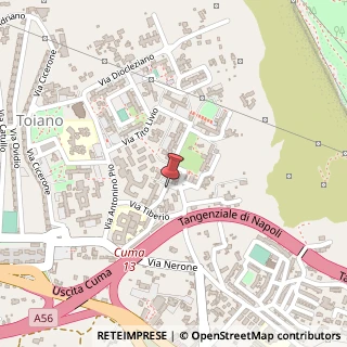 Mappa Via Sergio Orata, 8, 80078 Pozzuoli, Napoli (Campania)