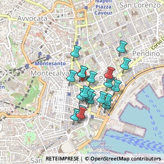 Mappa Via del Chiostro, 80134 Napoli NA, Italia (0.385)