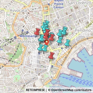 Mappa Via del Chiostro, 80134 Napoli NA, Italia (0.2885)