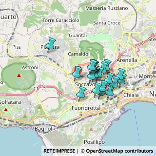 Mappa Via Catone, 80126 Napoli NA, Italia (1.439)