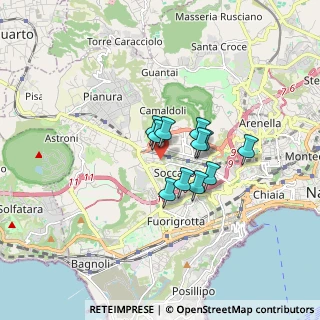 Mappa Via Catone, 80126 Napoli NA, Italia (1.13364)
