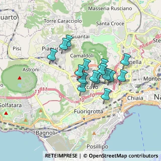 Mappa Via Catone, 80126 Napoli NA, Italia (1.32438)