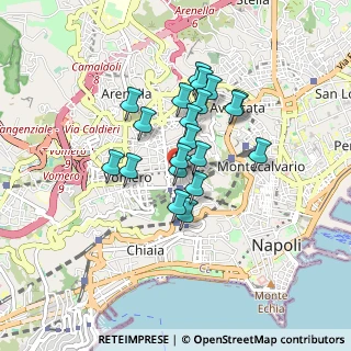 Mappa 80129, 80127 Napoli NA, Italia (0.686)