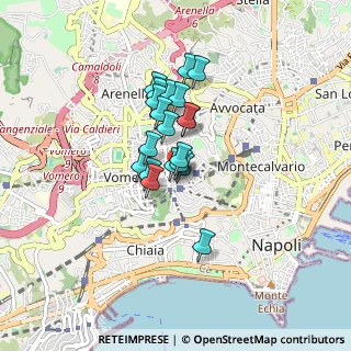 Mappa 80129, 80127 Napoli NA, Italia (0.6045)