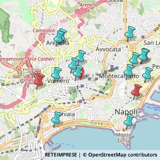 Mappa 80129, 80127 Napoli NA, Italia (1.29)
