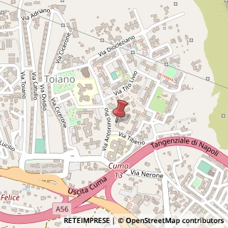 Mappa Via Antonino Pio, 32, 80078 Pozzuoli, Napoli (Campania)
